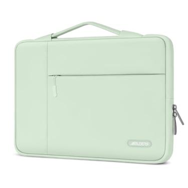Imagem de MOSISO Capa para laptop de 13,3 polegadas, 13 a 13,3 polegadas com alça compatível com MacBook Air/Pro 13/Pro 14 M5 M4 M3 M2 M1, HP Dell ASUS Lenovo, bolsa multifuncional de poliéster para computador