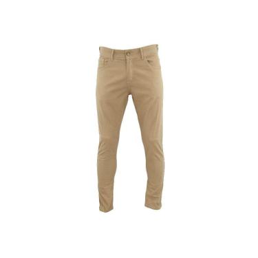 Imagem de Calça Sarja Bivik Bege Escuro - Masculino