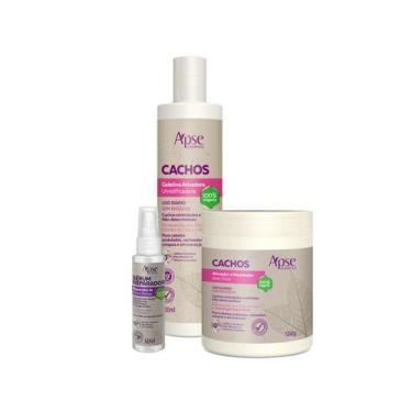 Imagem de Kit Sos Apse Cachos: Ativador, Gelatina E Reparador