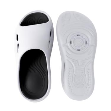 Imagem de Chinelo Masculino Corfly EVA Ortopédico Nuvem Leve Confortável com Orifícios de Drenagem Antiderrapante (BRACO C PRETO, Adulto, 41, Numérico, BR)