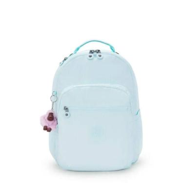 Imagem de Mochila De Costas Kipling Seoul Blue Sky Met