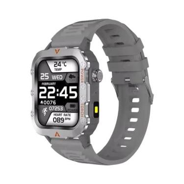 Imagem de Relógio Inteligente Militar Masculino Para Atividades Ao Ar Livre Com 