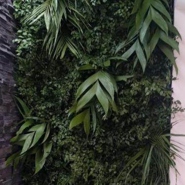 Imagem de Placa para Jardim Vertical Natural Variado Desidratado 50x50 - Natural