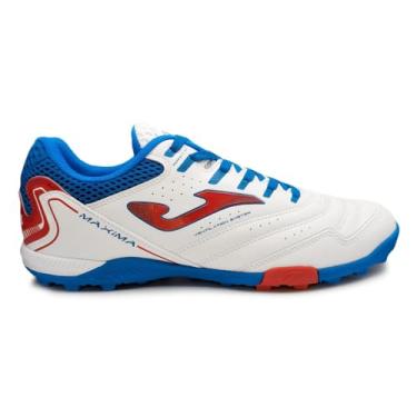 Imagem de Joma Maxima, sapatos masculinos Turf, Branco/vermelho/azul., 41