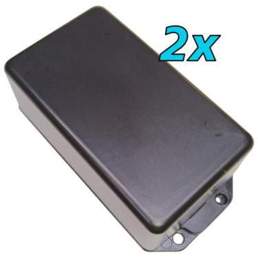 Imagem de Kit 2 Caixa Plástica para Montagem de Eletrônico Circuito Arduino 83x4