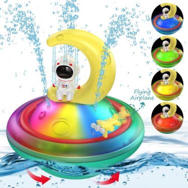 Imagem de Brinquedos de banho para bebês Criolpo Spray Water Toy com LED para 1-