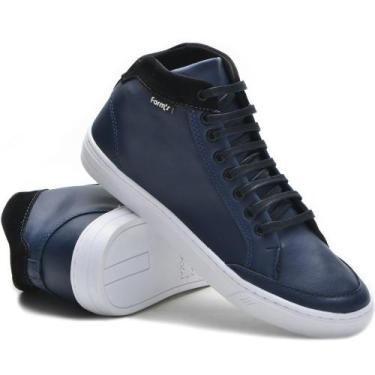Imagem de Sapatênis Casual Forms Masculino Cano Alto - Marinho - Form's, Marinho