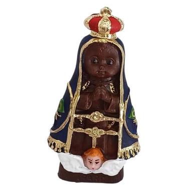 Imagem de Imagem de Nossa Senhora de Aparecida Criança Baby Infantil 7cm resina 