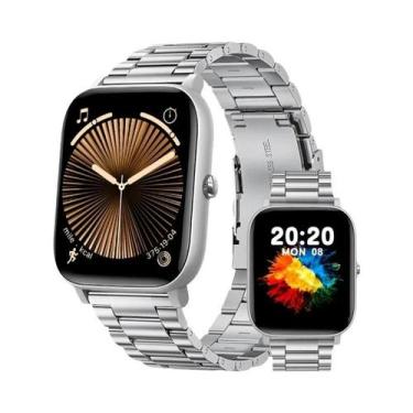 Imagem de Relógio Inteligente Bluetooth Feminino Com Tela De 1.85, Monitor De Fr