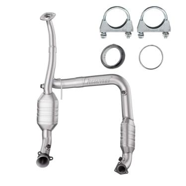 Imagem de CIRconvert Conversor catalítico compatível com Chevy Silverado 2500 HD/3500 HD, 2015-2017 GMC Sierra 2500 6.0L V8 Conversor catalítico (EPA Compliance) formiga)