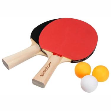 Imagem de Kit Tênis de Mesa  1 Speedo 2 Raquetes e 3 Bolas-Unissex