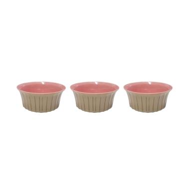 Imagem de Tigela Ceramica Rose Mini Bowl Molho Finger Food Entrada 3un