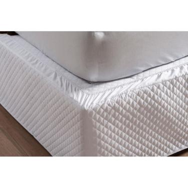 Imagem de Saia Box Cama Casal Queem Matelado Fabricação Própria