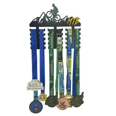 Imagem de Portas Medalhas Mountain Bike Premiação Troféu Ciclismo Mtb