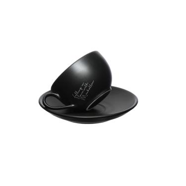 Imagem de Xícara Chá Manhattan Hauskraft Preto 160 ml 6 Peças