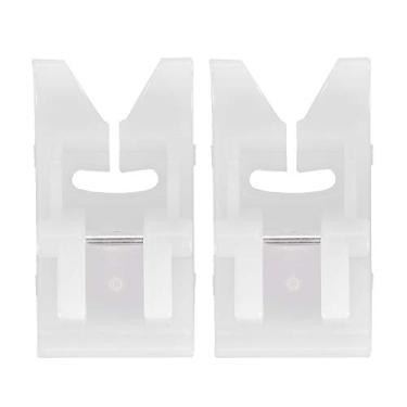 Imagem de Zerodis Calcador de Máquina de Costura Calcador de Máquina de Costura de de Doméstica de de Antiaderente 2 Peças de de Antiaderente para de Bordado