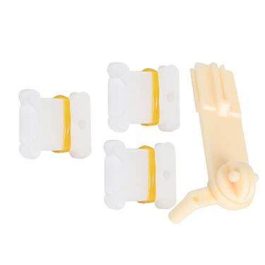 Imagem de GLOGLOW Organizador de Fio de Bordado para Armazenamento de Materiais de Artesanato e Costura, Conjunto de Enrolador de Bobina de Plástico para Ponto Cruz Com 30 Placas de Enrolamento, Manivela Manual, Ferramenta de Costura Doméstica para Artesãos DIY