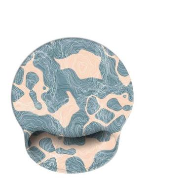 Imagem de Mouse pad com suporte de pulso de silicone 250x220x23mm antiderrapante