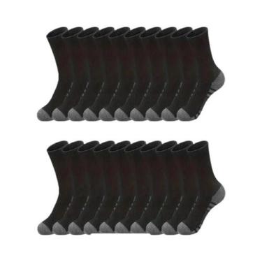 Imagem de Meias Clássicas Masculinas 10/20/30 Pares Respirável Antiderrapante Pa