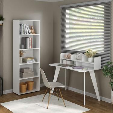 Imagem de Conjunto Sala de Estar: Escrivaninha Sofia + Estante Multy