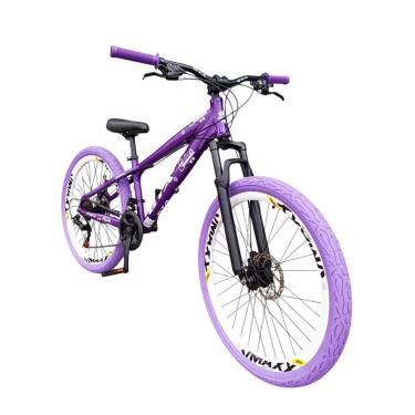 Imagem de Bicicleta 26 Gta Rebel Freeride Downhill 21v Aros Vmaxx Freio a Disco Pneu Flame-Unissex