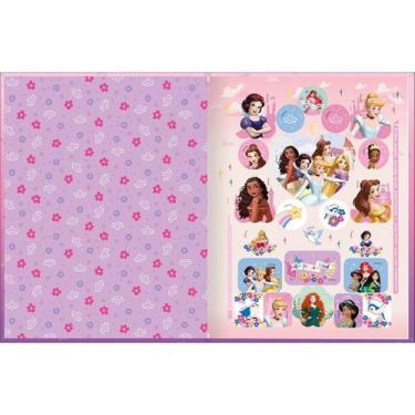 Imagem de Caderno de caligrafia Tilibra princesas 187x245mm 40 folhas