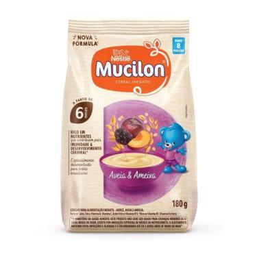 Imagem de Mucilon Cereal Infantil Aveia Integral e Ameixa 180g