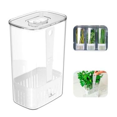 Imagem de Organizador de Temperros Clear Fresh 2,3L Cozinha Geladeira - OU, Orga