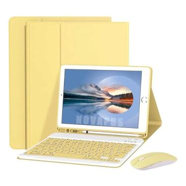 Imagem de Kit Capa para Samsung Galaxy Tab A9 : Capa para Tablet + Teclado + Mouse