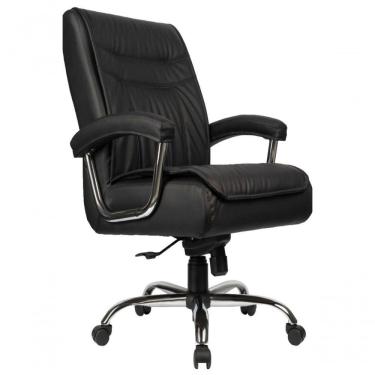Imagem de Cadeira Diretor Para Escritório Com Mola Ensacada Preto