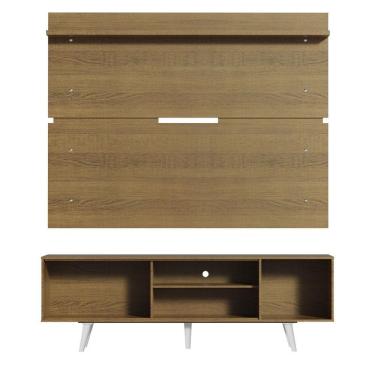 Imagem de Rack Madesa Dubai e Painel para Tv até 65 Polegadas com Pés