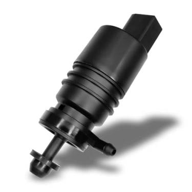 Imagem de KUQUTIDY Bomba de lavadora de para-brisa com ilhós para BMW E46 M3 M5 X3 X5 Z3 Z4 Z8 Mercedes-Benz E250 E300 E320 E500 E550 E63 AMG, substituição da bomba de fluido do lavador de para-brisa do carro