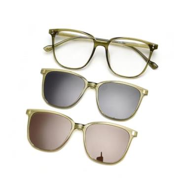 Imagem de VFDHN Óculos de Sol Polarizados Magnéticos para Mulheres TR90 UV400 Clip-on Fashion para Dirigir, Masculino e Feminino (3)