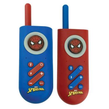 Imagem de Walkie Talkie Infantil com Lanterna Homem-Aranha - Candide