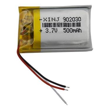 Imagem de Bateria 3 Fios 3.7v 500 Mah 9mm X20mm X30mm 902030 - BGB ENERGY BATTER