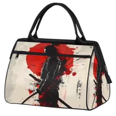 Imagem de Bolsa pequena para o fim de semana para mulheres, homens, com pintura de girassol, dobrável, bolsa esportiva leve para academia, Cor: 9, 15.2*8.3*11.6 inch, Moderno