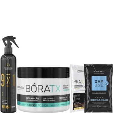 Imagem de Borabella Fluido Escova Brush 300ml + Máscara Bóratx 300g