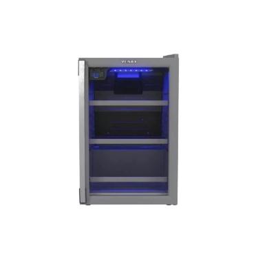 Imagem de Cervejeira Venax Blue Light 102 Litros Cinza - 220V