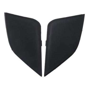 Imagem de BYOBYO 1 par de acessórios de carro tampa do reboque do para-choque dianteiro gancho de reboque substituição 532850R080 532860R080 para Toyota RAV4 2016-2018