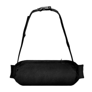 Imagem de Aymzbd Bolsa aquecedora de mãos para futebol americano com bolso com zíper, ideal para aquecer as mãos em jogos de beisebol.