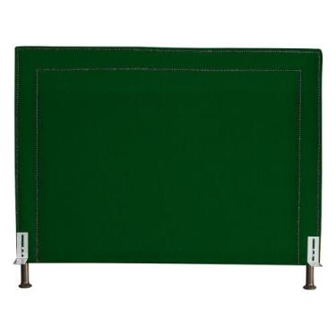 Imagem de Cabeceira Viviane Luxo Suede Cores - DS Estofados, King, Verde