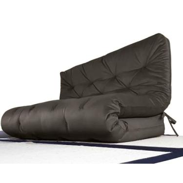 Imagem de Colchão Futon Casal Dobrável Sofa Cama Chumbo Acquablock