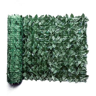 Imagem de Cerca de Jardim Artificial Ferramenta Decorativa para Pátio Casa Quintal Balcão Tela Privacidade Decoração Parede Casamento Comercial Restaurante Bloqueio Luz Solar Paravento Redução Ruído Fácil Usar