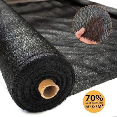 Imagem de Tela Preta Sombreamento 70% 1.50x05 M Orquídeas