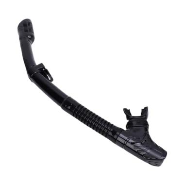Imagem de Zyyini Suporte Destacável do Tubo da Válvula Seca Superior do Snorkel da Natação, Snorkel Seco Mergulho para Adultos Adolescentes, Material Pvc Silicone
