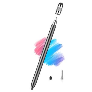 Imagem de Caneta para tablet AMZ 3 em 1 para Fire HD 10 Stylus, Fire Max 11, caneta Stylus para tablet Fire Kids&Kids Pro, caneta Stylus para tela sensível ao toque com 3 pontas (3 em 1 preta)