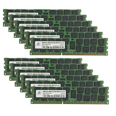 Imagem de Adamanta Atualização de memória de servidor de 192 GB (12 x 16 GB) para Lenovo ThinkServer TD340 DDR3 1866Mhz PC3-14900 ECC registrado 2Rx4 CL13 1,5v
