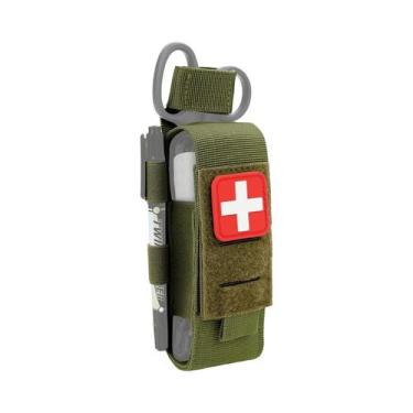 Imagem de Bolsa Tática Molle Para Torniquete Tesoura Médica Tesoura EMT Faca Dob