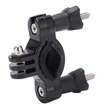 Imagem de GLOGLOW Suporte para Dispositivo Eletrônico Portátil Suporte para Guiador de Bicicleta para Câmera de Ação, Liga de Plástico, Diâmetro de 0,6 a 1,6 Polegadas, Preto, Braçadeira de de Espigão para