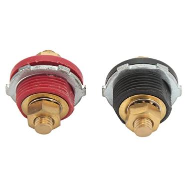 Imagem de Naroote Conector Terminal de Bateria 250a, Alta Corrente Através do Painel para Carros, Rvs, Navios, Iates, Borracha, Liga de Zinco, Abs